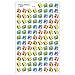 Trend Enterprises Trend Happy Books superShapes Stickers Classroom Incentives 800 Count - Image 2