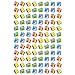 Trend Enterprises Trend Happy Books superShapes Stickers Classroom Incentives 800 Count - Image 3