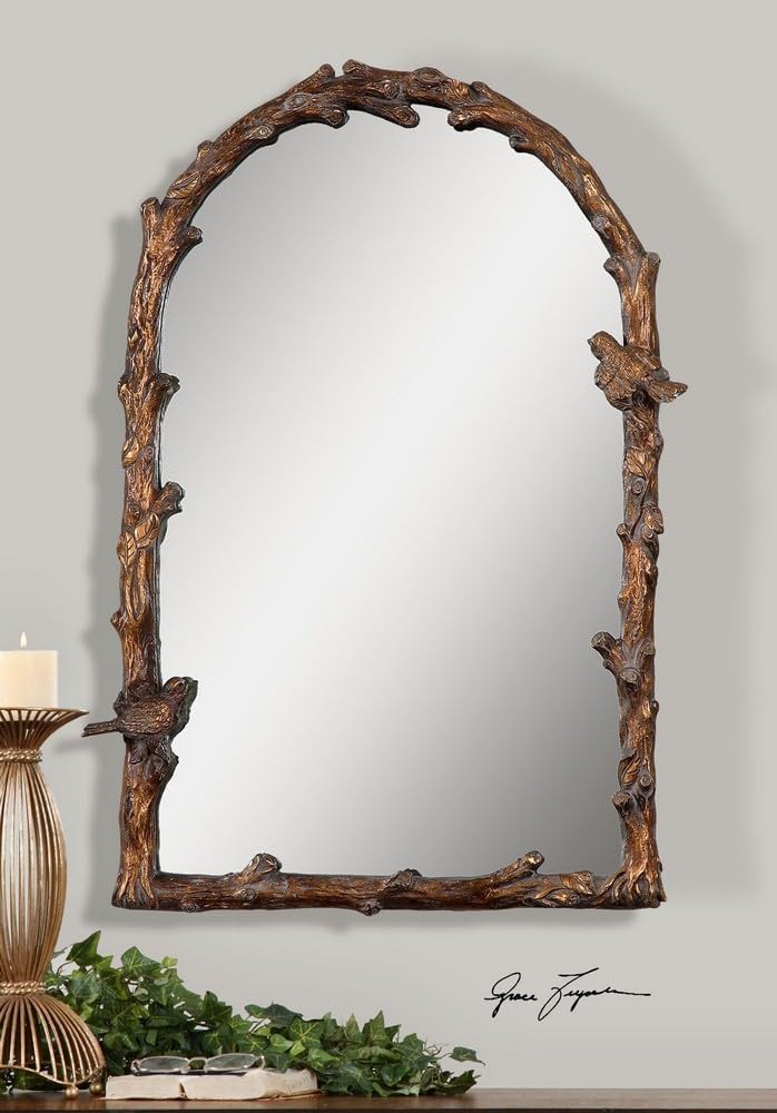 Uttermost Paza  3675 inch Arch Mirror  2675 inches wide by 25 inches deep - Image 2