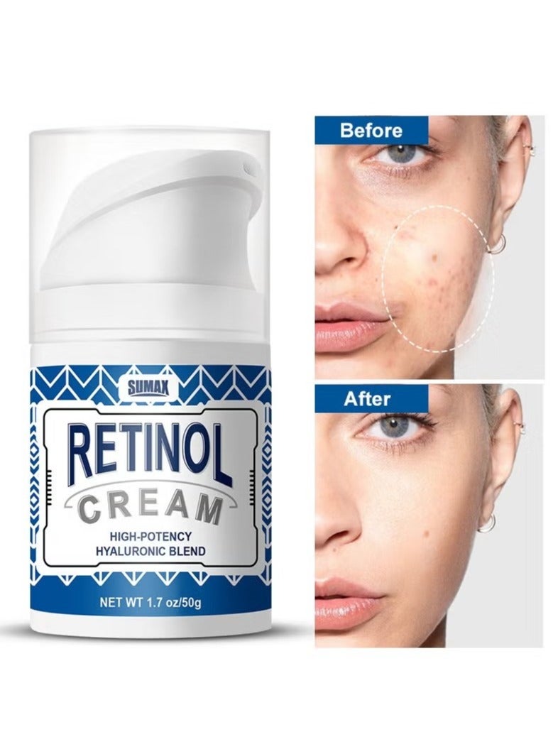 SUMAX Retinol Pressed Cream, Reduces Fine Lines, Anti-Wrinkle, Firms 50ml