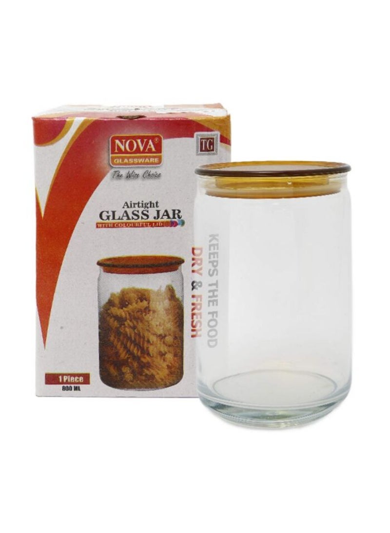 NOVA Large Air Tight Jar (1Pc/Brown Box)