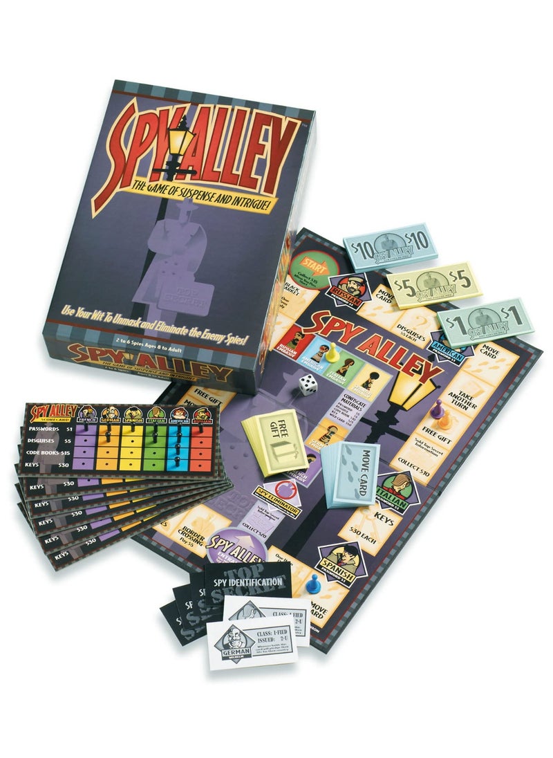 NIBEMINENT Spy Alley Mensa Award Winning Family Strategy Board Game  - Image 2