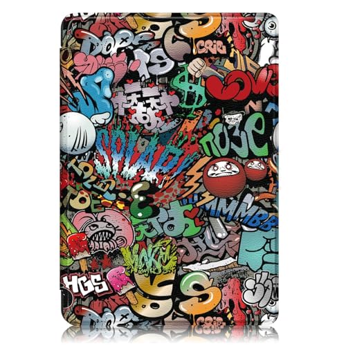 ProElite Slim Smart Flip case Cover for Amazon Kindle 6" 300 ppi 11th Gen/12th Gen 2022/2024, Hippy - Image 2