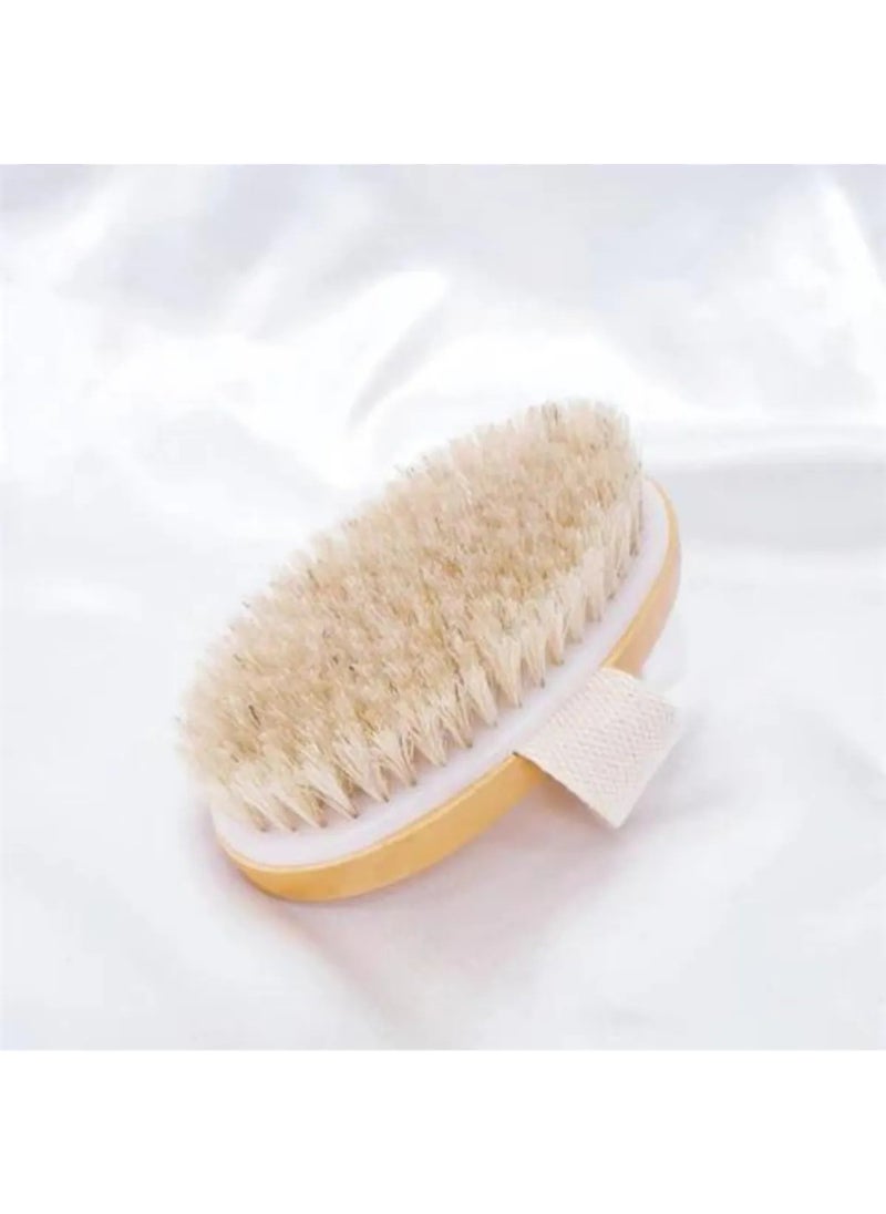 Morport 100% Goat Hair Natural Baby Hair Brush and Body Brush (Accelerates Blood Flow)  - Image 2