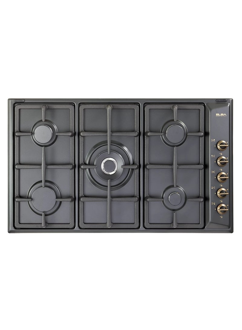 ELBA 5 Gas burners 1 central triple ring wok burner (AS EN95-545 AND)  - Image 1