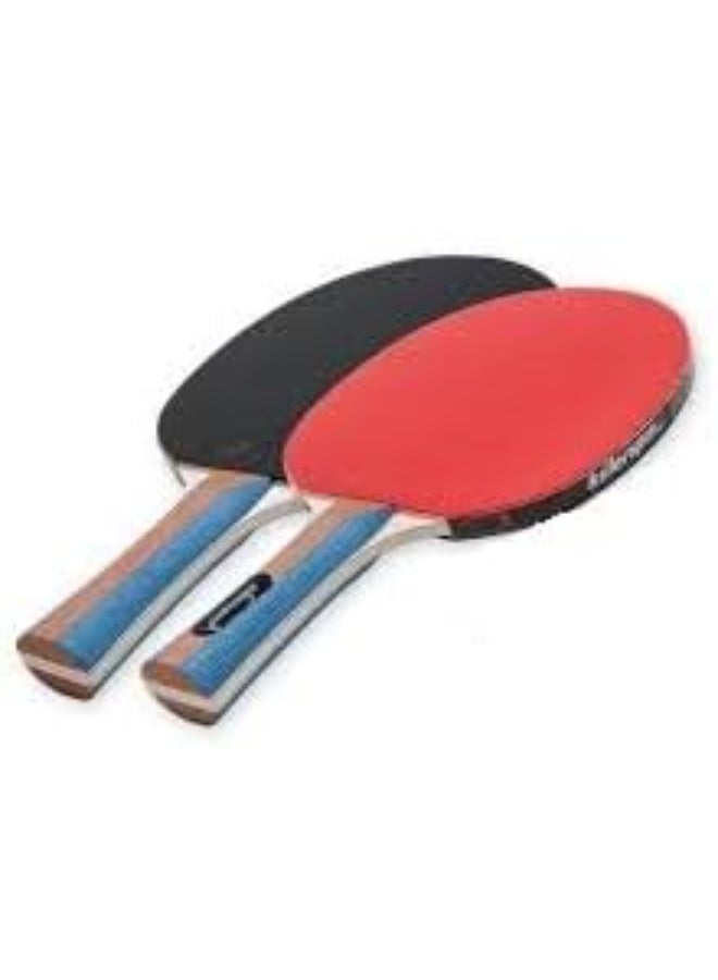 TIMA طقم تنس طاولة يتضمن مضربين وثلاث كرات ABS مقاس 40+ وشبكة تنس طاولة قابلة للطي مع مشابك ضغط - طقم شبكة تنس طاولة لطاولة مقاس 72 بوصة | طقم شبكة محمول وقابل للطي - Image 4