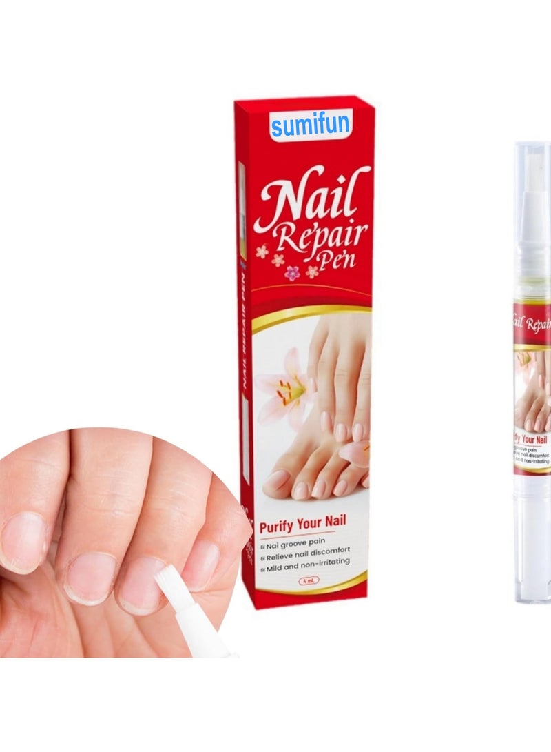 Sumifun قلم سائل لإزالة الفطريات للأظافر واليدين والقدمين 4 مل - Image 1