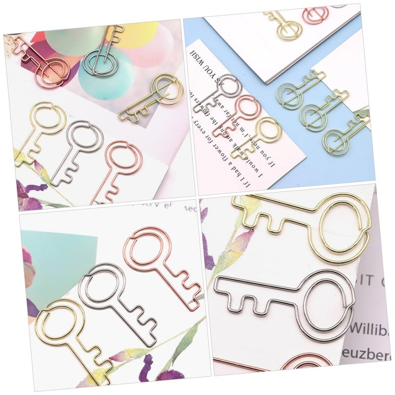 30 Decorative Paper Clips for Organizing Files Office Documents Notes Lightweight Portable - Image 5