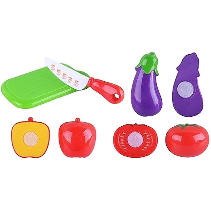 EVERYDAY TOY FRUIT & VEGETABLE SET ASSORTMENT, ONE PIECE SOLD SEPERATELY - Image 1