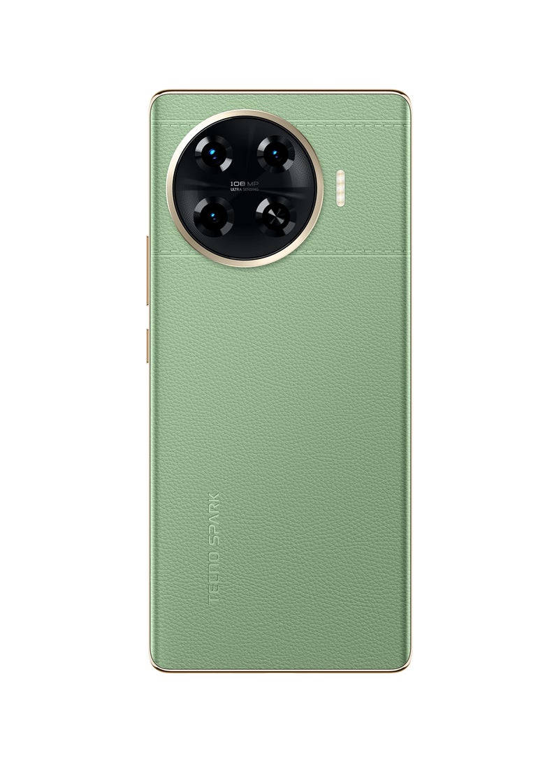 TECNO Spark 20 Pro Plus Magic Skin Green Dual SIM 8+8GB RAM 256GB  - Middle East Version - Image 3