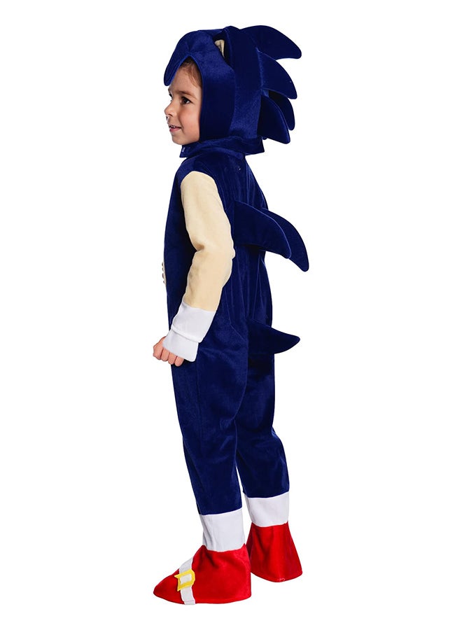 Rubies Sonic the Hedgehog Romper Costume - Toddler's Size - Image 2