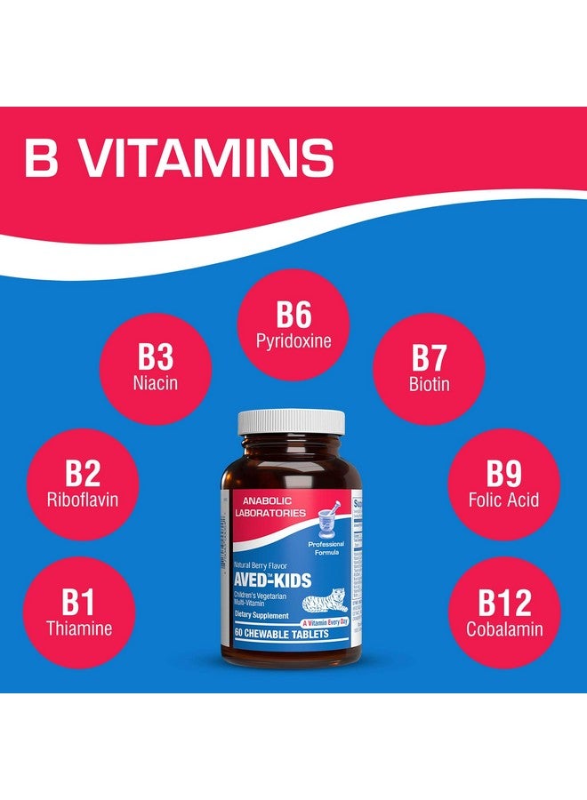 Anabolic Laboratories 25-in-1 Kids Chewable Multivitamin - Clinically Formulated Kids Multivitamin with Iron Magnesium Vitamins A B Complex C D E Antioxidant Rich Fruit Extracts & More - Made in The USA - 1 Month Supply - Image 5