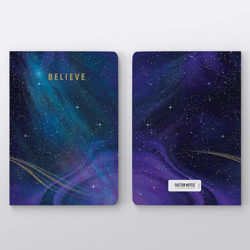 FACTOR NOTES A5 Notebook: Ruled | 90 GSM | 160 Pages (Believe) - Image 5