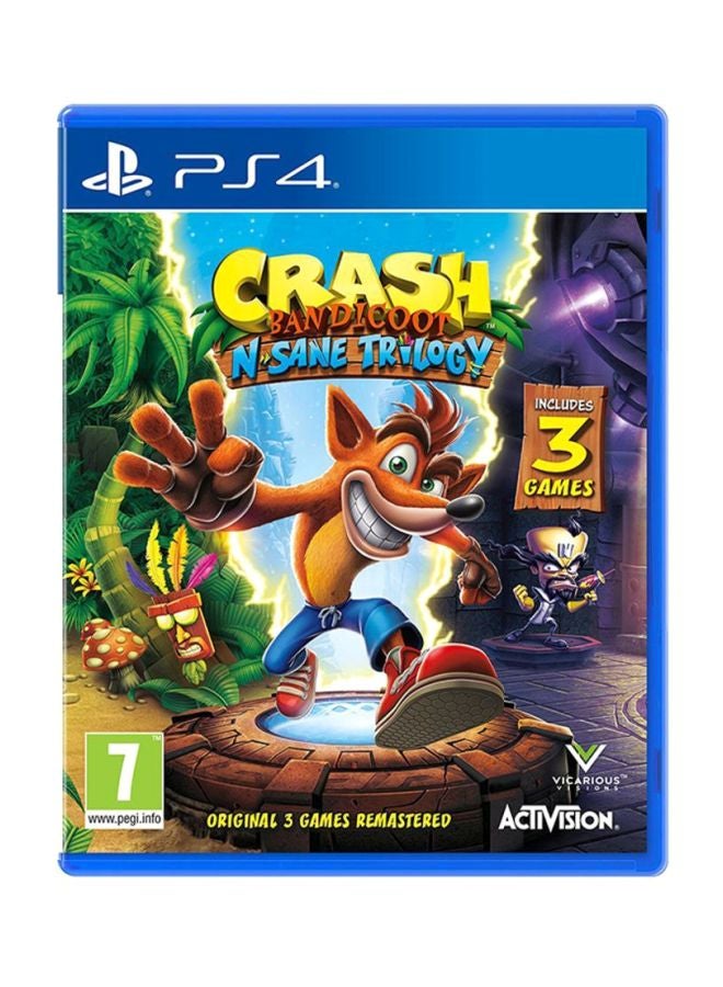 Activision Crash Bandicoot N. Sane Trilogy(Intl Version) - Action & Shooter - playstation_4_ps4 - Image 1