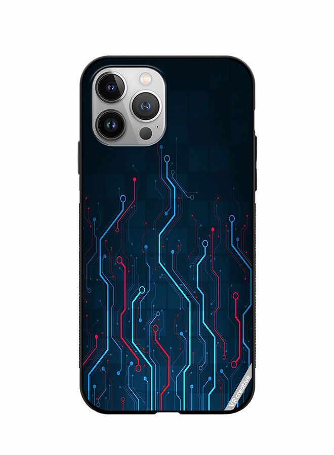 VR CREATIVE Protective Case Cover For Apple iPhone 11 Pro Max Electronic Circuit Boards_ Design Multicolour - Image 1