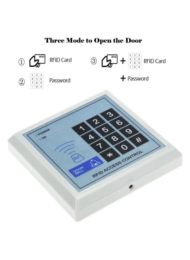 Rubik - RFID Access Control System Device with Card & Pin Code Access, Machine Security Proximity Entry Door Lock - Image 1