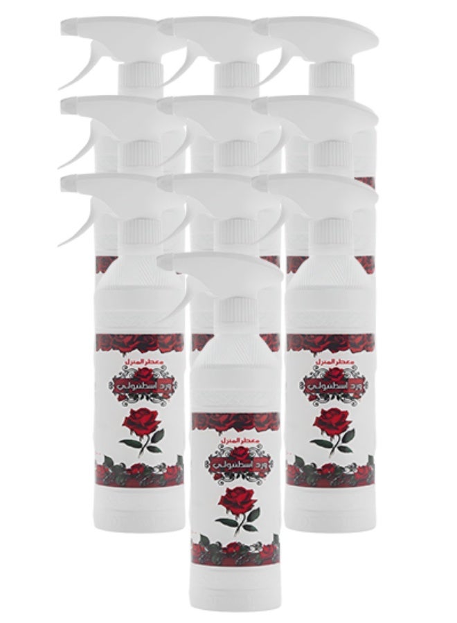 Banafa 10 Pieces Istambully Rose House Freshener 500ml - Image 1
