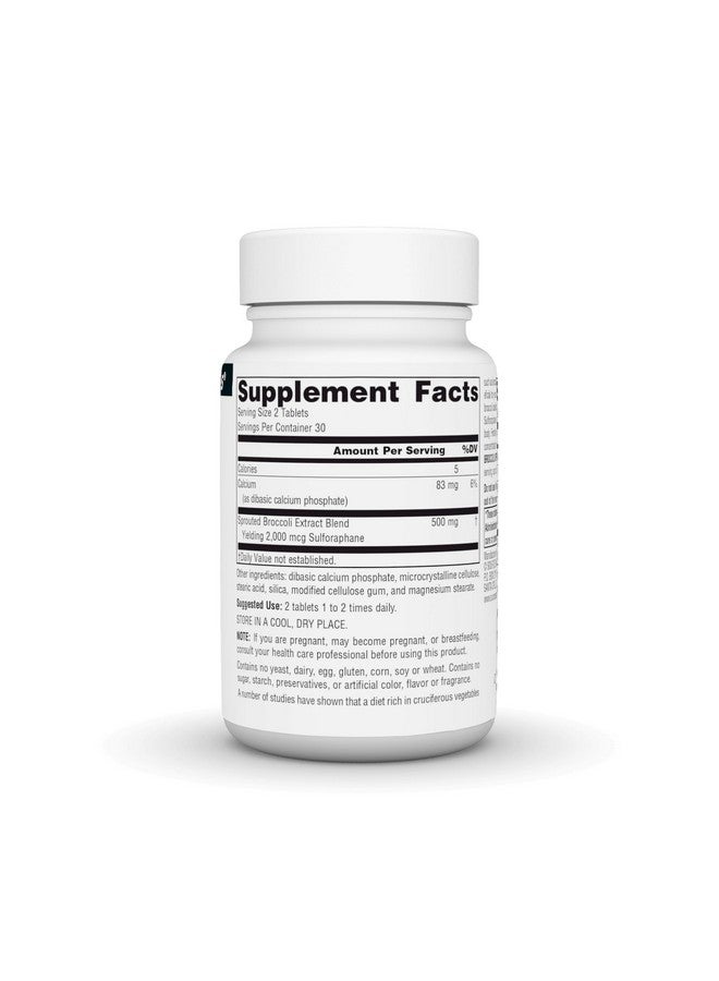 Source Naturals مستخلص براعم البروكلي من سورس ناتشورالز، يوفر 2,000 ميكروغرام من السلفورافان لكل حصة، 250 ملغ - 60 قرص - Image 2