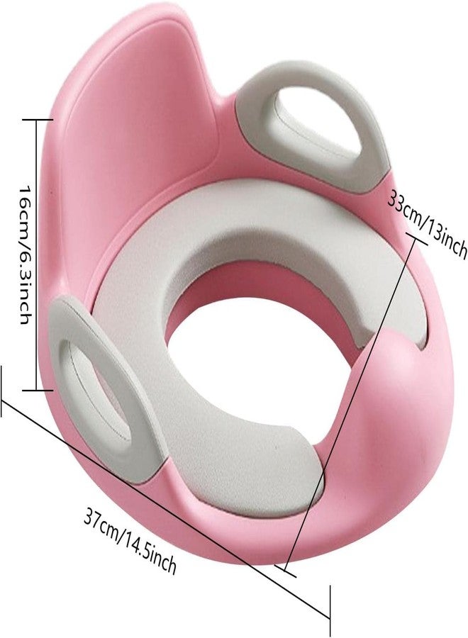 GLIVE (LABEL) Potty Training Seat for Girls and Boys Western Toilet Training Seat for Kids 2 to 6 Year Child with Anti Slip & Comfortable Safe Cushioned with Non-Slip with Splash Guard - Image 4