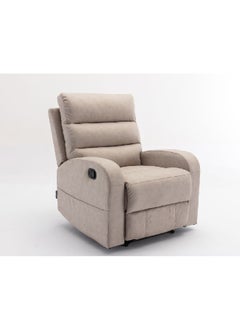 Micasa Elegant And Modern Design Manual Recliner Chair Beige 102.5 X 84 X 85 Cm Sx-81407 Beige  - Image 3
