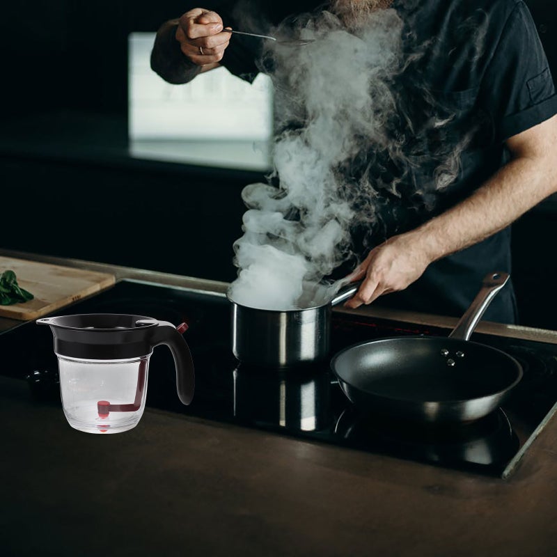 🍳 فاصل زيت القلي متين لفصل الشوائب في المطابخ - Image 3