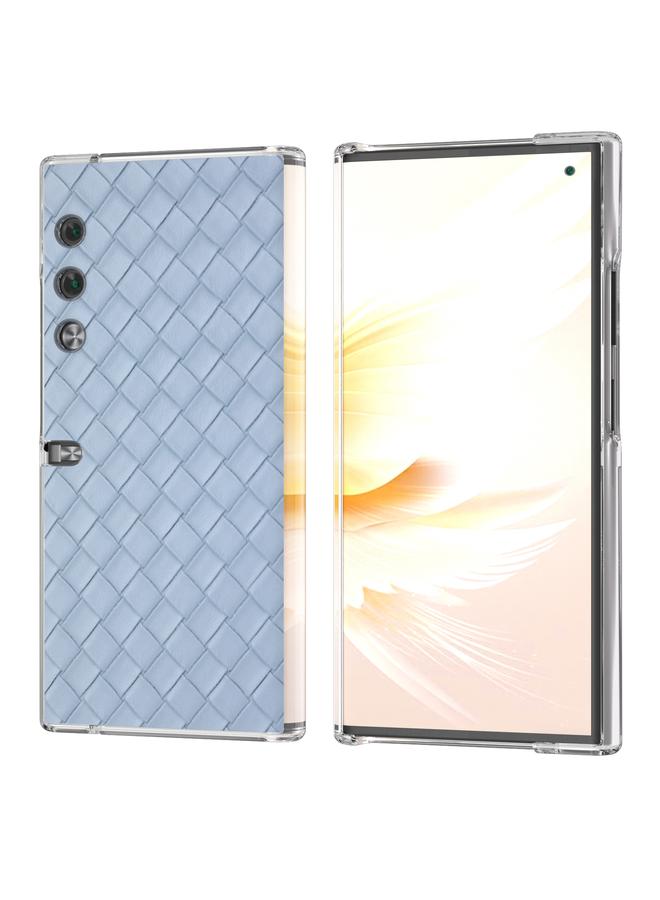 اس-توب جراب هاتف Honor V محفظة منسوجة بإطار شفاف من مادة البولي يوريثان - Image 1