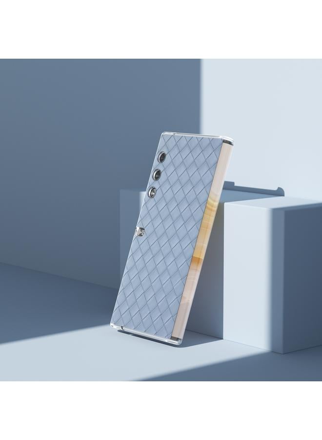 اس-توب جراب هاتف Honor V محفظة منسوجة بإطار شفاف من مادة البولي يوريثان - Image 3