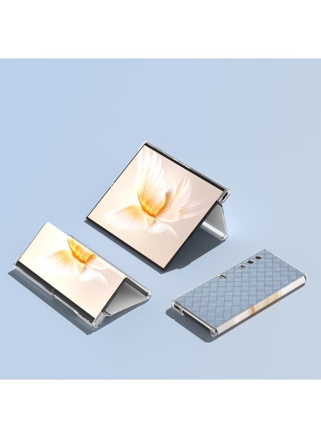 اس-توب جراب هاتف Honor V محفظة منسوجة بإطار شفاف من مادة البولي يوريثان - Image 2