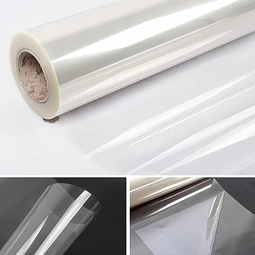 Jig-Tik Transparent Sticker Foil||Oil Proof Wall Sticker||Wallpaper Kitchen Backsplash Transparent Self-Adhesive Vinyl Film Roll||Removable Paper for Cupboard,Doors,Furniture - Image 3