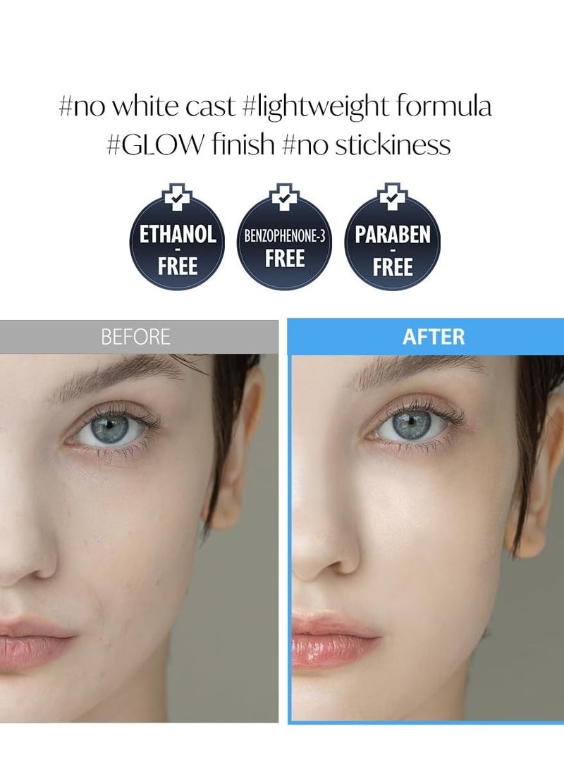 dAlba d'alba Piedmont Italian White Truffle Waterfull Essence Sunscreen, Vegan Skincare, Lightweight Sunscreen with SPF 50+ PA++++, Glowy, Safe for all Skin Types - Image 3