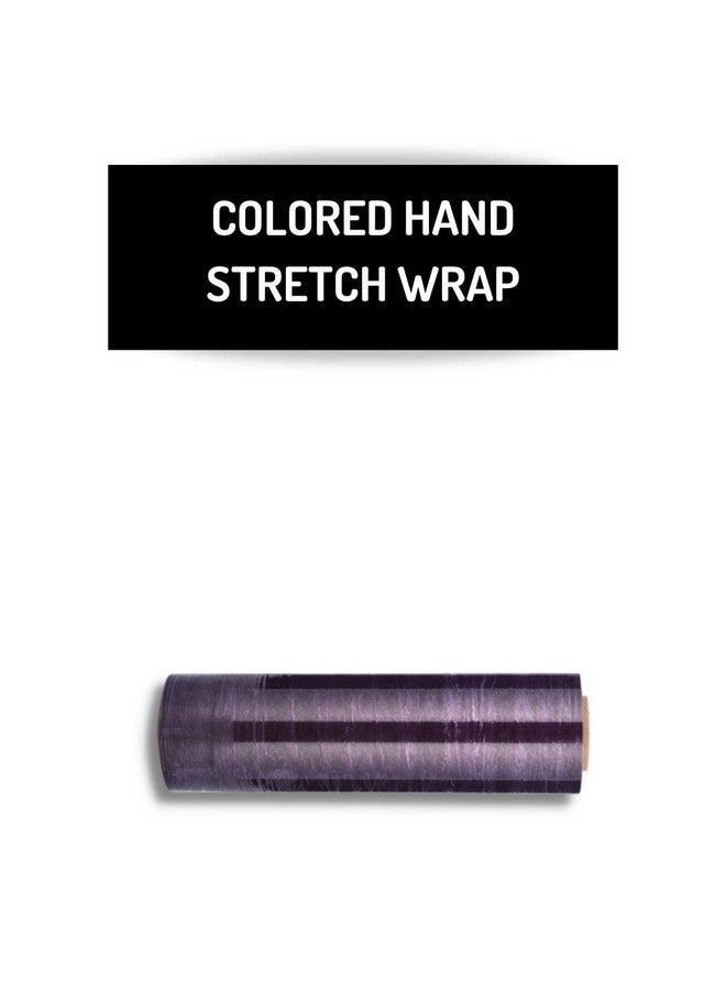 باكيدجينج سابلايز باي ميل غلاف Psbm أرجواني قابل للتمدد، حزمة واحدة مقاس 18 بوصة × 1500 قدم، 80 مقياسًا من البلاستيك المتشبث باللون الداكن، لفات فيلم مطاطية يدوية للتغليف ومنصات التعبئة المتحركة - Image 2