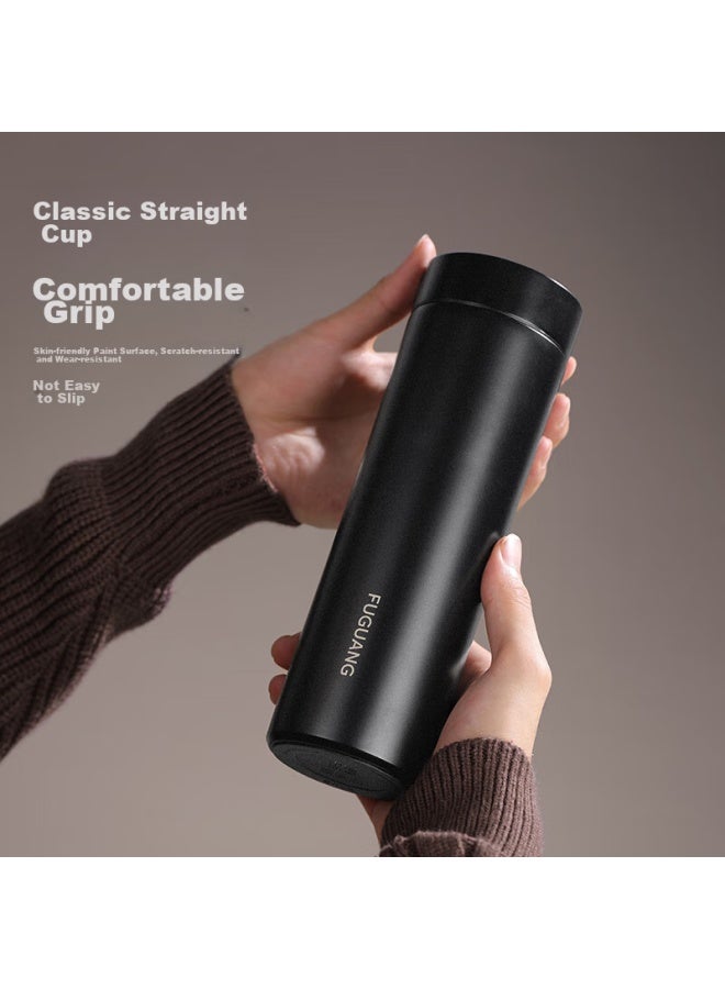Tomimitsu Fuguang Insulated Mug, 316l Stainless Steel Water Cup, Tea Infuser For Men And Women, Cold-keeping Cup, Business Gift, 520ml - Image 4