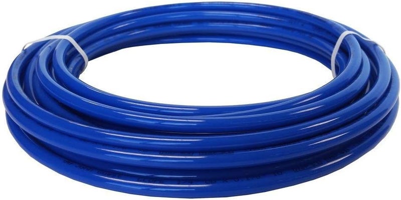 John Guest 3/8 Inch x 25 Feet LLDPE Tubing, Flexible Water Tubing for Plumbing, Blue, PE-12-EI-025F-B - Image 1