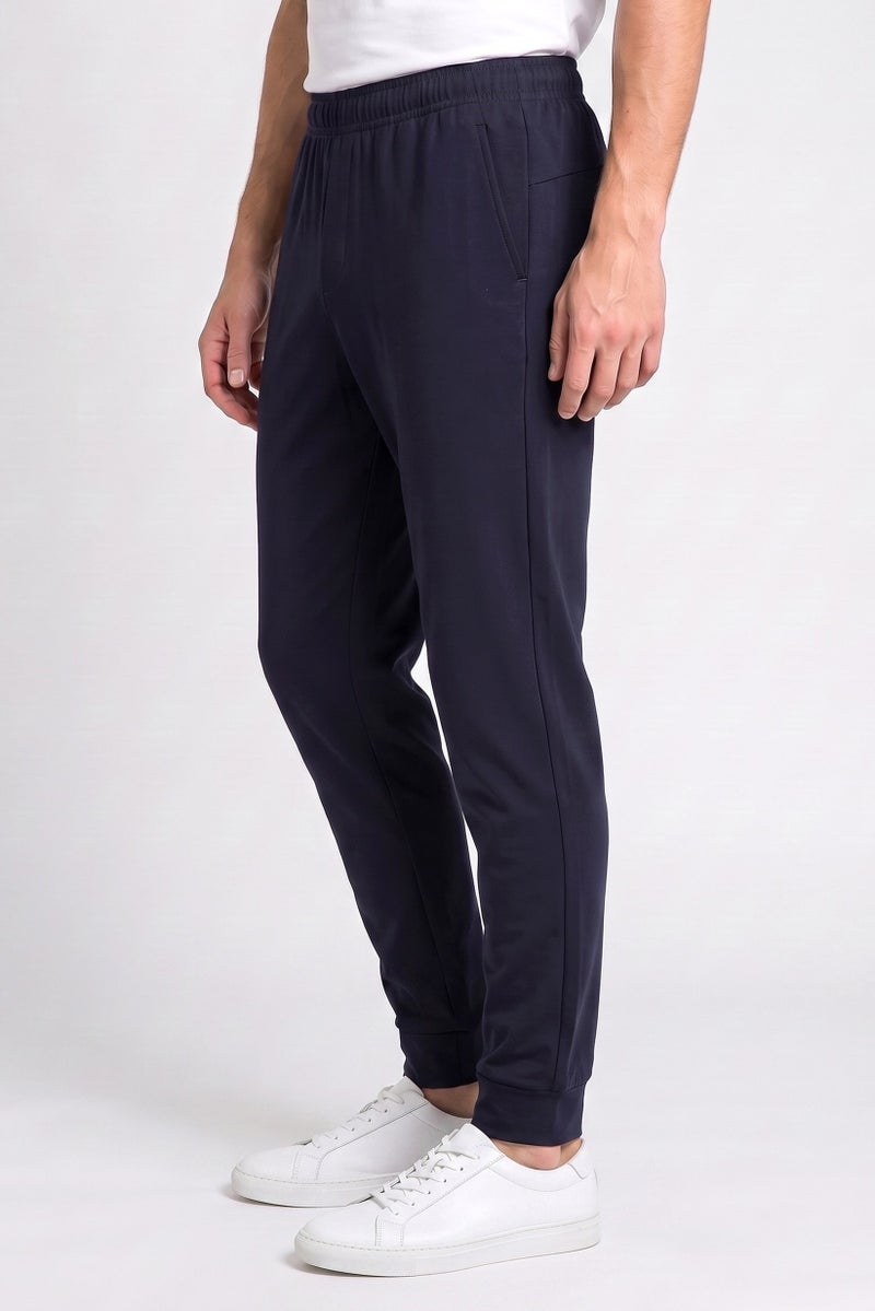 RBX Men Sportswear Fit Outdoor Track Pants, Deep Navy - Image 3