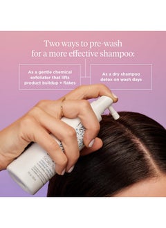 Briogeo Briogeo Scalp Revival Charcoal + Tea Tree Buildup Detox Spray, Dry Scalp Pre-Wash Treatment for Dry Scalp & Itchy Scalp, Build Up, Detox Spray, Unclog Hair Follicles, Vegan, Cruelty-Free, 4 fl oz  - Image 5