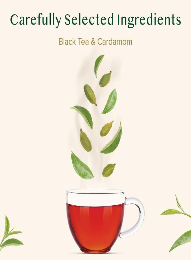 VAHDAM, Cardamom Masala Chai Tea Bags (30 Count) Non GMO, Gluten Free, No Artificial Flavor | Blended w/Exotic Spices | Chai Tea | Resealable Ziplock Pouch | Individually Wrapped - Image 2