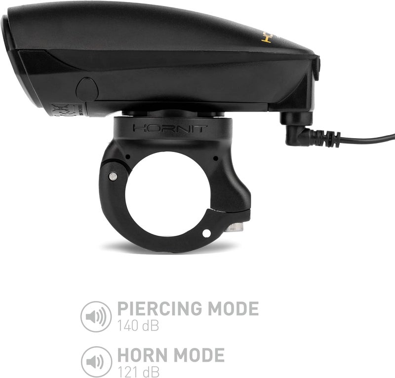 Nan Hornit dB140 Bike Horn, Upgraded V3 Model, World's Loudest Bicycle Horn for Increased Rider Safety, Remote Trigger and Upgraded Mounting System Included - Image 4