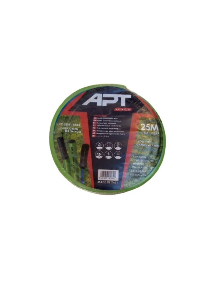 Apt - Apt water hose 25 meters 1/2 inch 4 layers model TF12/25 - Image 1
