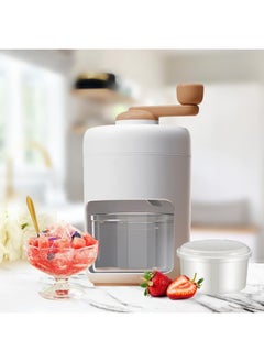 Handmade Shaved Ice Machine & Portable Snow Cone Maker with Free Ice Cube Tray – Compact, Easy to Use Ice Crusher for Fluffy Snow Ice, Perfect for Summer Parties & Homemade Frozen Treats