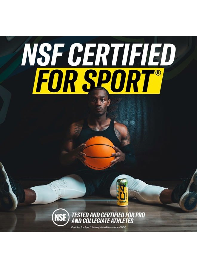 CELLUCOR C4 Energy Drink 16oz (Pack of 12) - Strawberry Watermelon Ice - Sugar Free Pre Workout Performance Drink with No Artificial Colors or Dyes - Image 3