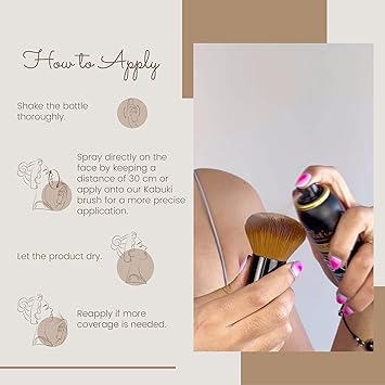 That'so Thatso Face Up Light Nude Spary NoMakeup Foundation Brighter Look and Reduces Face Skin Imperfections Clear Tone - Image 5