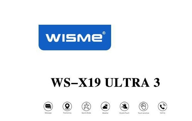 WISME WS-X19 Ultra 3 Smart Watch with Earbuds, 2.2” HD Display, Bluetooth Calling, Sports Modes, Multiple Straps – Compatible with Android & iOS - Image 3
