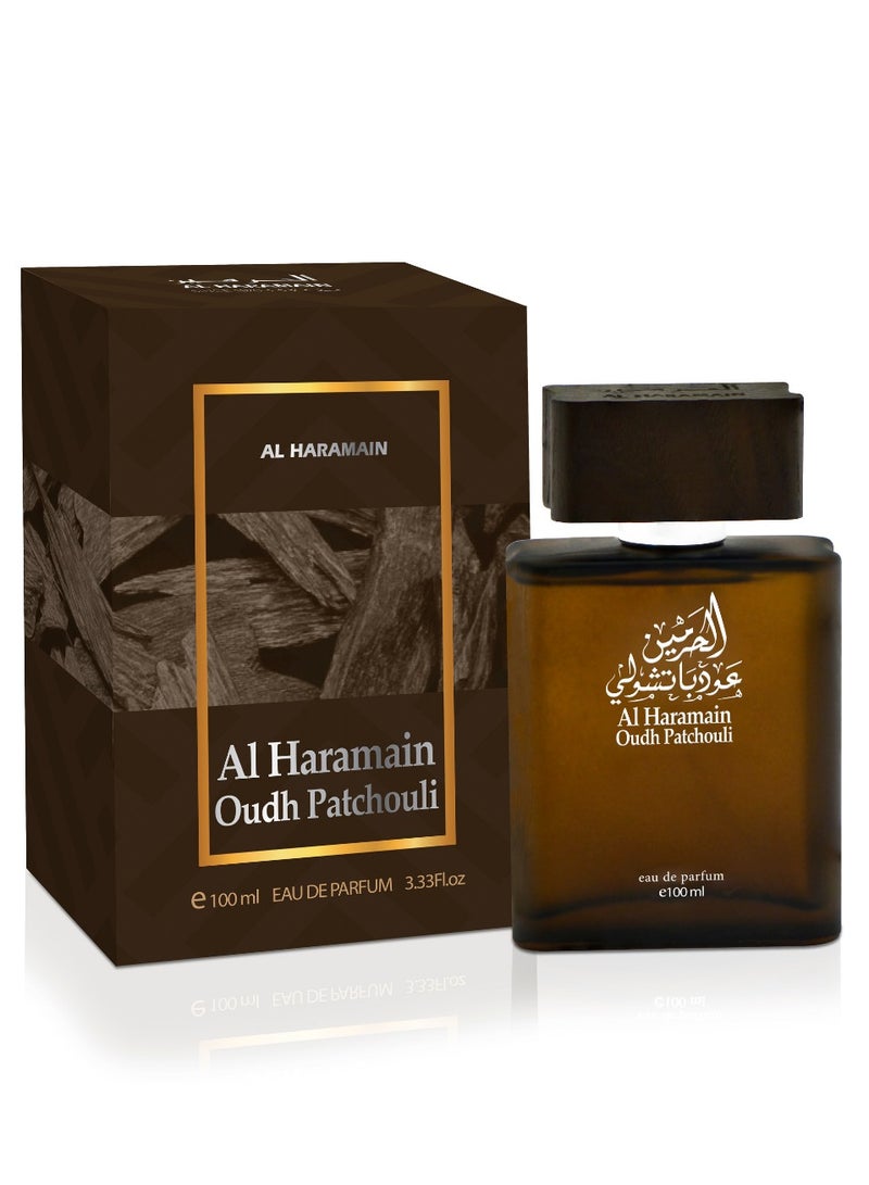 Al Haramain Oudh Patchouli Eau De Parfum 100ml - Image 1