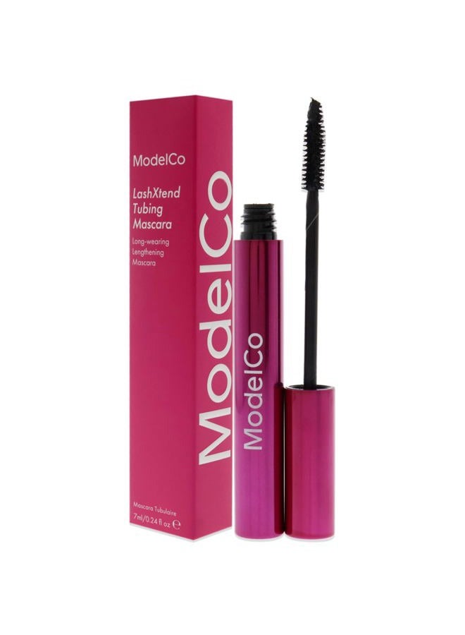 ModelCo Lashxtend Tubing Mascara - Highly Pigmented And Glossy - Innovative Formula Won't Smudge Or Flake - Long Lasting - Intense Lengthening For Extreme Lash Effect - Easy Removal - Black - 0.24 Oz - Image 4
