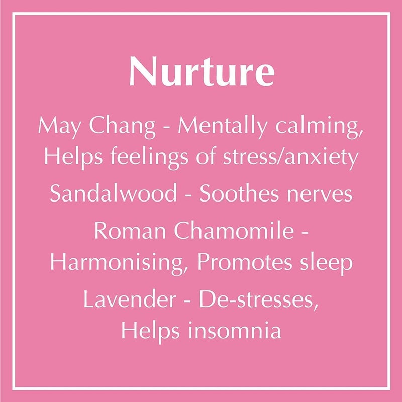 AromaWorks London Nurture Soy Wax Candle - May Chang, Roman Chamomile and Sandalwood Aromas - Calm, De-Stress & Sleep - Natural, Vegan, Cruelty Free - Medium 7.76oz - Image 5
