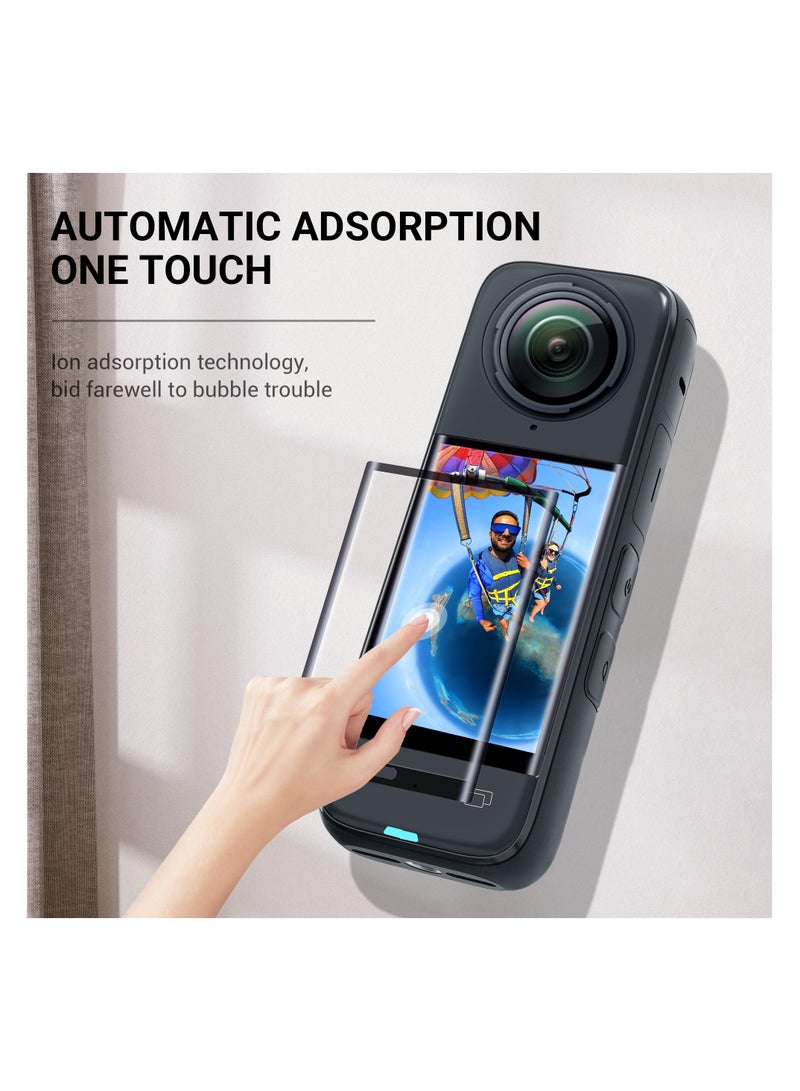 SYOSI Silicone Stand Holder for Insta360 X4 - Stable Non-Slip Desktop Base Support for Insta 360 X4 Accessories, Secure Fit and Anti-Slip Stability for Desktop and Floor Use - Image 3