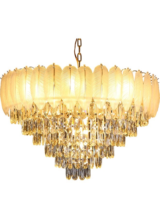 Hummer Modern gold chandelier E14, diameter 80 cm - Image 3