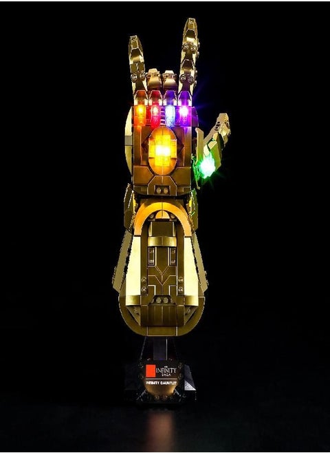 BRIKSMAX Led Lighting Kit for Infinity Gauntlet - Compatible with Lego 76191 Building Blocks Model- Not Include The Lego Set