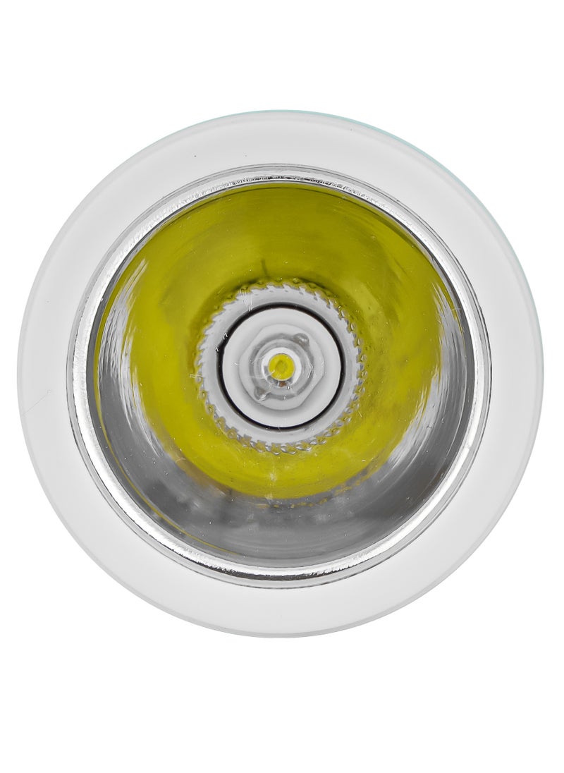 GEEPAS - Geepas Rechargeable LED Torch- GFL51060, Sturdy Housing with COB and Hi-Power LED, 3 Hours Working Time, Lead-Acid Battery, Compact and Lightweight Design, Perfect for Indoor and Outdoor Use - Image 1