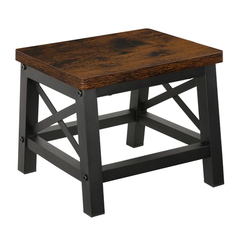 YINMIT Small Step Stool for Adults and Kids, Rectangular Step Stool for High Bed, Step Stool Kids Helper with Non-Slip - Image 2